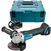 Makita DGA504Z Smerigliatrice angolare 125 mm LXT 18V + 1 BL1860B + MAKPAC