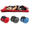 Generic Tappetino pieghevole per cani, facile da pulire, resistente, in tessuto Oxford, letto impermeabile per cani e gatti, coperta portatile per la casa, materasso multiuso (rosso, 90 x 60 cm)