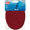 Prym 929378-Toppa termoadesiva in Finta Pelle Scamosciata, 10 x 14 cm, Colore: Rosso, 14 x 10 cm, Rot, 2 Stück