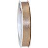 PRÄSENT CE Pattberg GmbH & Co. kg Präsent Wien Nastro taffettà con Filo d'oro 15 Millimetri x 20 m