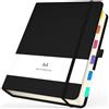 Yarotm Block Notes A4 - Quaderno a Righe Carta Spessa 100gsm - 21.6x28.5cm Block