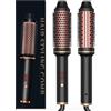 UKLISS Thermal Brush 38mm Spazzola Termica, Display LCD 120-210 ℃, | Spazzola Calda,Usato come Pettine, Spazzola Lisciante, Arricciacapelli Spazzola, Spazzola Capelli Ricci a Doppia Tensione