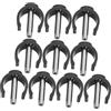 Healeved Clip di Ricambio per Deambulatore C-shape 10 Pezzi in Abs
