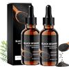 Generico 2 pezzi Olio Per Capelli Al Sesamo Nero,Siero Per Capelli Al Sesamo NeroNutre,Capelli E Migliora,Secchi E Crespi