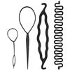 ZJchao Hair Bun Maker Braiding Styling Disk Twist Tools Accessori fai te Hair Styling Tool Set Hair Twist Styling Braid Tool,Strumenti per maglieria in stile capelli intrecciati(#1)