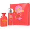 Hollister Feelin' Free Pacco regalo eau de parfum 50 ml + spray corpo 125 ml