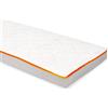 Pinolino 500077 Materasso per lettino 'Luna Cloud', 140 x 70 cm, bianco, 70 x 140 cm