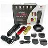 GAMMAPIÙ GAMMAPIU' Absolute Alpha Clipper Professional, tagliacapelli da uomo con motore rotante, 4 ore di durata della batteria, lama regolabile, silenzioso, 3 custodie rosse oro-nere, 5 pettini, set di pulizia