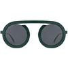 AOOLIA Retrò Occhiali da Sole,Vintage Tondo Metallo Aesthetic Sunshade Occhiali,Lightweight Montatura Estivi Esterni UV400 Protezione Occhiali da Sole per Donna Ragazza Uomo