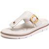 Generic Sandali Infradito Donna A T Suola A Zeppa 4cm Traspirante Leggeri Per Mare E Piscina Plantare Ammortizzato In Memory Foam Tomaia In PU Morbido