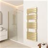 Parama Termoarredo idraulico 1500x500 oro spazzolato interasse 450 | Andromeda