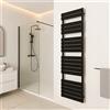 Parama Termoarredo idraulico 1800x500 nero opaco interasse 450 | Andromeda