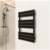 Parama Termoarredo idraulico 800x500 nero opaco interasse 450 | Andromeda