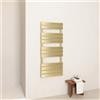 Parama Termoarredo idraulico 1200x500 oro spazzolato interasse 450 | Andromeda