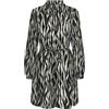 ONLY Onlnova Life Elite L/S Shirt Dress, Nero, L Donna