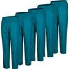 MISEMIYA Paquetes de 5 Unidades-Pantalón Sanitarios Bz-5-8312 Lavoro, Verde 3b, L (Pacco da 5) Unisex-Adulto