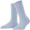 FALKE Cosy Wool Boot W So lana tinta unita 1 paio, Calzini Donna, Blu Light Blue 6594, 35-38