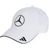 adidas Mercedes - Amg Petronas Formula One Team Driver cap, Cappellino da Baseball Unisex - Adulto, White/Black, S