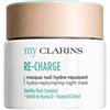 Clarins My Clarins Re-Charge Maschera Notte Idratante Rimpolpante 50 ml