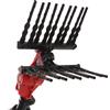 Zanon Olivar Electric AL 300 - Abbacchiatore elettrico a batteria - Asta telescopica in alluminio 210 - 340 cm