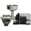 Reber 9000NP - Passapomodoro N.5 INOX - Motore ad induzione professionale da 1200 W - Motoriduttore con ingranaggi in acciaio