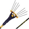 Lisam Avatar - Abbacchiatore Elettrico a batteria - Con 8 denti in carbonio - 230-330 cm - Asta Telescopica