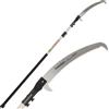 Castellari PO35P+ATO3 - Seghetto su asta ovale in alluminio - 180-300 cm - Lama da 35 cm
