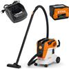 STIHL SEA 60 L - Bidone aspiratutto con batteria AK 10 - 36V 2Ah