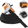 STIHL SHA 56 - Soffiatore aspiratore con batteria AK 10 - 36V 2Ah