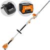 STIHL HLA 56 - Tagliasiepi su asta con batteria AK 10 - 36V 2Ah