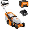 STIHL RMA 443 V - Tagliaerba semovente con batteria AK 20 - 36V 4Ah - Taglio 41 cm