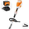 STIHL KMA 80 R - Motore Kombi con batteria AK 20 - 36V 4Ah