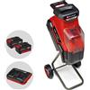 Einhell REDAXXO 36/25 - Biotrituratore a batteria 36V - con sacco di raccolta - 2x18V/4Ah
