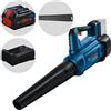 Bosch Professional GBL 18V-750 - Soffiatore a batteria 18V/8Ah + Caricatore rapido