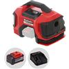 Einhell PRESSITO TE-AC 18/11 LiAC - Compressore aria a batteria compatto portatile - 5.2Ah 18V