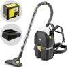 Karcher PRO BVL 3/1 Bp - Aspirapolvere a zaino professionale a batteria - 36V 5Ah