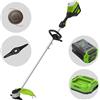 Greenworks GD60BC - Decespugliatore a batteria - 60V - 4Ah