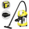 Karcher WD 3 Premium Battery 36 V - Aspirapolvere multiuso a batteria 36V 5Ah - Solidi liquidi e soffiatore