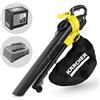 Karcher BLV 36-240 - Soffiatore aspiratore per foglie a batteria 36V 6Ah