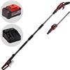 Einhell GP-HC 18/5020 Li T BL - Potatore - Tagliasiepi su asta a batteria multifunzione - 18V 5.2Ah