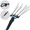 Campagnola MASTER PLUG-IN - Asta in Carbonio e alluminio - 200 - 250 cm - Abbacchiatore elettrico a batteria