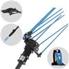 Campagnola HERCULES 58V - Asta in carbonio - 235 - 320 cm - Abbacchiatore elettrico a batteria - Batteria a zaino inclusa