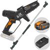 Worx WG326E - Potatore manuale a batteria + asta di prolunga 125cm - 20V 4Ah