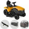 Stiga Tornado 5108e - Kit Trattorino tagliaerba con 2 moduli batteria ePower Pro da 56V/40Ah - Scarico laterale e mulching