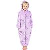 CityComfort Pigiama Intero Bambina Unicorno (Viola, 13-14 Anni)