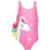 Harry Bear Costume Piscina Bambina | Costume da Bagno per Ragazze Unicorno | Costumi da Bagno Bambina Unicorni | Rosa 2-3 Anni