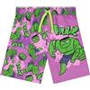 Marvel Hulk Costume Mare Bambino, Boxer Mare Avengers, Costumi da Bagno Bambino, Costume Piscina Viola, 8-9 Anni