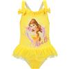 Disney Principessa Ragazze La Bella e la Bestia Costume da Bagno One Piece Belle Costume da Bagno Giallo 18-24 messs