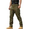 Celanisai Pantaloni da neve da uomo, leggeri, imbottiti, impermeabili, antivento, in pile, da sci, da trekking, invernali, tinta unita