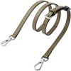 PTNKUIIY Tracolla regolabile in pelle per borse, 1,2 cm di larghezza, in pelle, 95-115 cm, tracolla di ricambio per borse da donna
